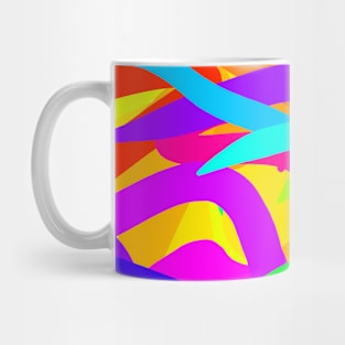 Colourful Wavy Lines Colorful Wave Mug